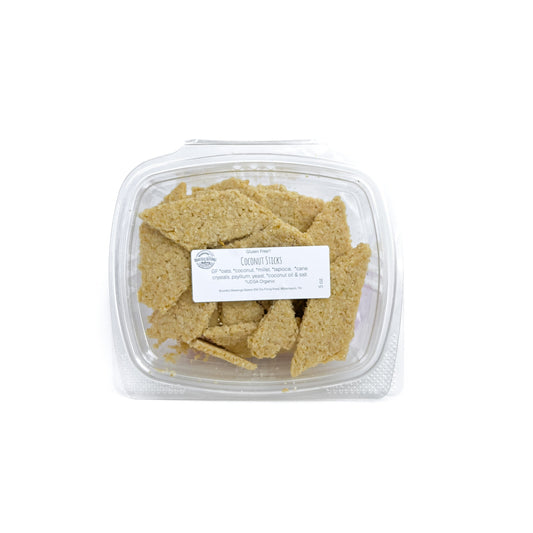 Gluten Free Coconut Cookie Crackers