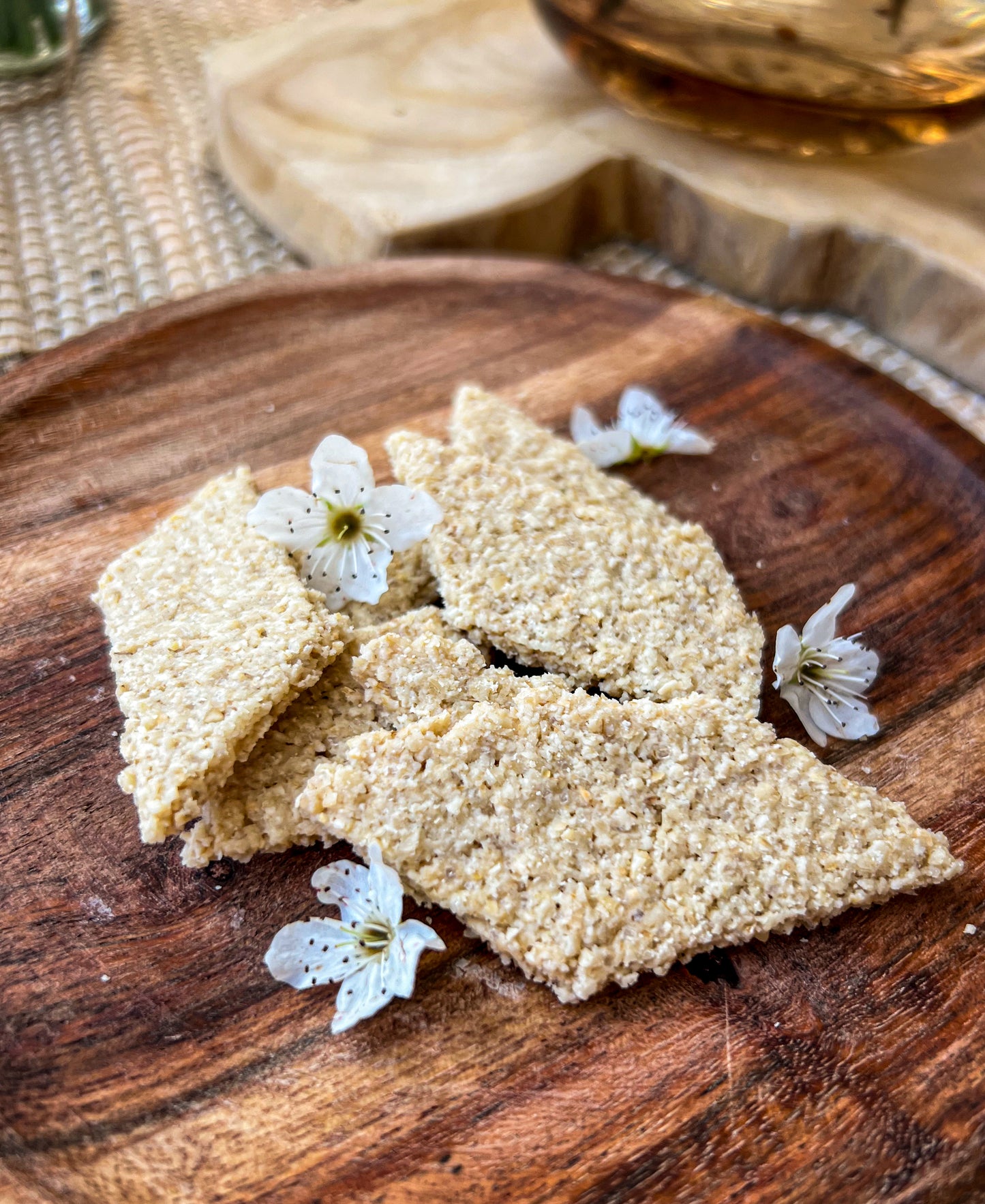 Gluten Free Coconut Cookie Crackers